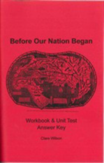 Before Our Nation Began (Workbook Answer Key)